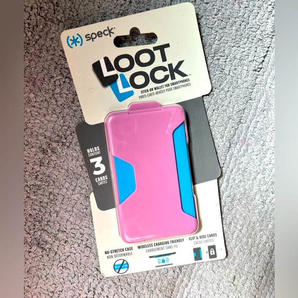 speck Accessories Loot Lock Stick On Wallet For Your Phone Poshmark